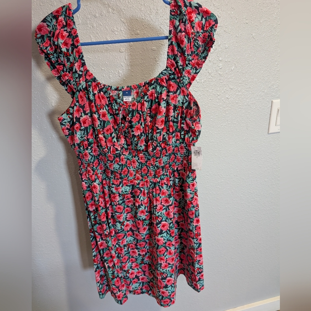 Old Navy Floral Mini Dress Size M